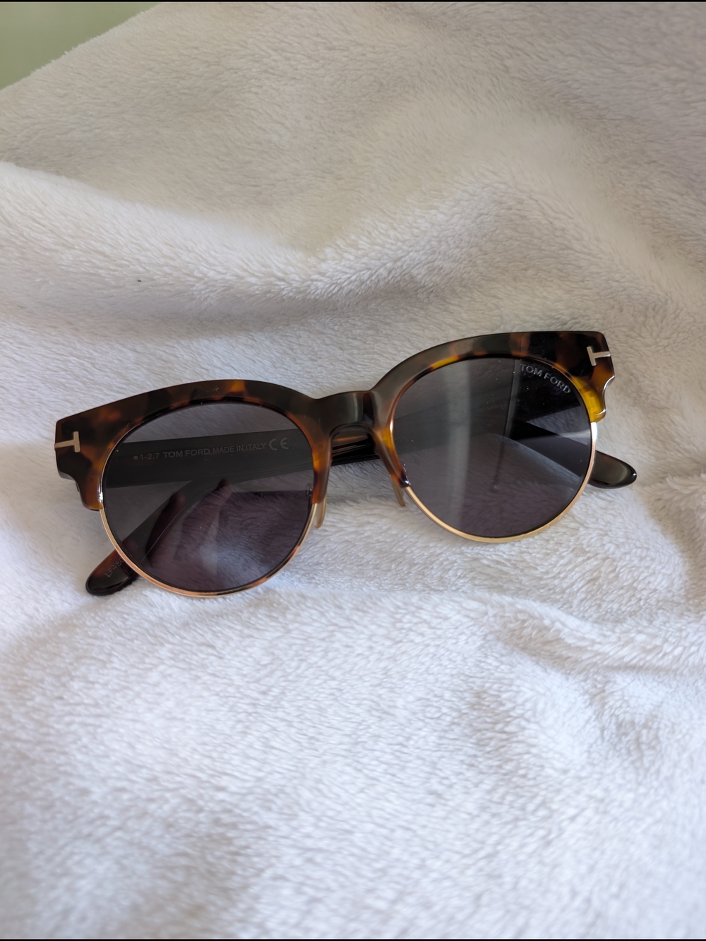 EUC Unisex Tom Ford "Henri" Tortoiseshell Sunglasses